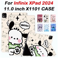 For Infinix XPad 11'' 2024 FHD+ Fashion cartoon High Quality Leather Cover Infinix XPAD 4G LTE+ WiFi
