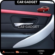 3 Series F30 F31 F34 F35 320i 328i 330i 320d 325d Inner Door Handle Trim Carbon 2013-2019 Car Gadget