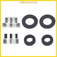 TAK 2Pcs Faucet Adaptors Tap Aerator Connector Replacement Kitchen Tap Connector