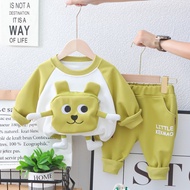 Baby Autumn Clothes Autumn Super Cute Cute 6 Children Clothes 7 Sweatshirt 8 Split 9 Suits 10 Months