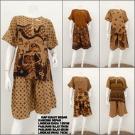 BABYDOLL HAP JUMBO LARGE CULOTTS PAJAMA/ SLEEVE SHORTS CASUAL HOME CLOTHES/