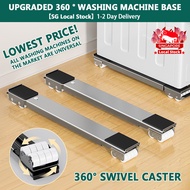 Upgrade Washing Machine Base With Wheels 360°  Fridge Stand Roller Base Refrigerator Stand Washing Machine Rack Stand