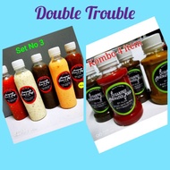 Atkins Double Trouble set sauce,mayo & marinated homemade sugarfree atkins (lulus fasa 1)