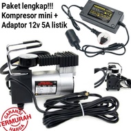 SIAP PAKAI Kompresor Mini Listrik Nankai Kompresor Mini Listrik Kompresor Angin Pompa Ban Motor Dan 