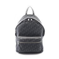 【二手】迪奧 (Dior) 斜紋提花雙肩包，1VOBA088YKY，黑色帆布皮革，斜紋騎士雙肩包，男士