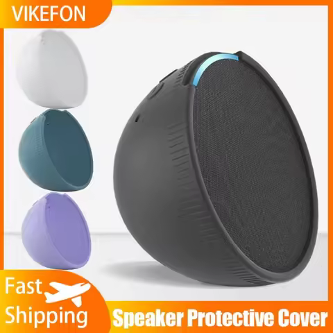 Portable Silicone Echo Pop Speaker Protection Cover Anti Fall Smart Speaker Cover Waterproof Accesso