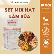 [COMBO 10 DAYS 1.5L] Convenient Nutritious Nut Mix Set for Making Nut Milk, Cooking Baby Snacks, Vac