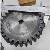 Straight Gear M4x29TA Material S45c Steel + Hardened Tooth Tip