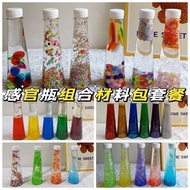 dawai bulu warna dawai bulu kawat bulu bunga Botol deria visual, produk siap, pakej bahan, alat bant