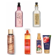 Bath Body BBW Bare Vanilla strawberry pound cake pillow mist love rose peaceful confetti daydream ch