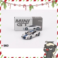 Mini GT 1:64 Jaguar C-X75 Silver 960 Car Model