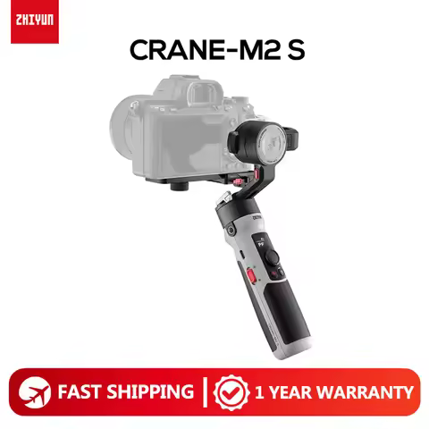 ZHIYUN CRANE M2S 3-Axis Handheld Camera Gimbal Stabilizer Compatible with Sony Fuji Nikon DSLR Mirro