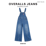 Nineties Design : Jean Collection เอี๊ยมยีนส์ขายาว รุ่น BFF