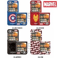 🇰🇷 KOREA Marvel The Avengers Captain America Black Panther Iron man Samsung Galaxy Z flip5 Z flip4 Z