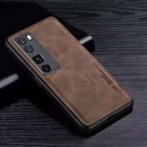 Fashina Soft Leather Case For Huawei Nova 7 8 Se Pro 5G Case Silicone TPU Case For Huawei Nova 7 8 P