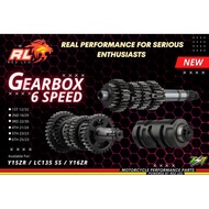 gear box 6speed y15 red leo