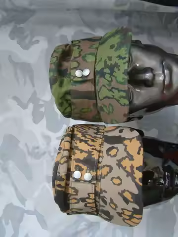 Reproduction GERMAN ARMY EM SPRING FALL OAK CAMO camouflage M43 HAT CLASSICAL Military CAP