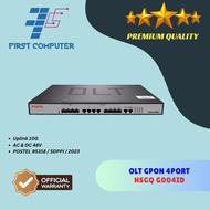 OLT GPON HSGQ-G04ID 4port GPON OLT 10G Uplink AC+48V DC