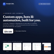 Custom App & Automation | Telegram WhatsApp Bot, Web App, Auto-Reply & Workflow Tools | Built For Yo