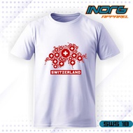 Kaos By swiss tshirt By swiss tshirt schweiz bern souvenir zurich schweis tag label original swiss s