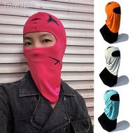 Motorcycle Face Mask 1 Hole Printing Outdoor Sport Cycling Cap Windproof Balaclava Full Cover Hat Summer Sun Uv Protection Caps