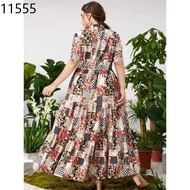 gown for ninang wedding T919 &amp; T867 Maxi plus size Dress (FIT TO XL)
