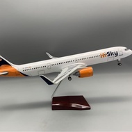 47CM Airplane Model A321 hi SKY Star Aviation Model
