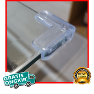 4pcs Karet Pelindung Sudut Siku Pinggiran Meja Tepi Ujung Pinggir Kaca Bantalan Silicon Untuk Ganjal