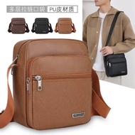 PU leather handbag, leather zip bag * beg kalis air beg kulit beg tangan tali panjang beg tangan zip