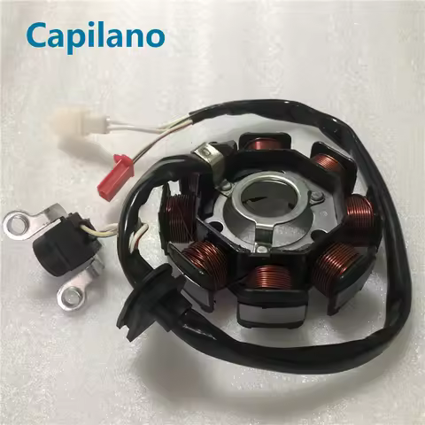 Motorcycle 5WY 8 Poles 4 Wire for Yamaha 100cc RSZ JOG100 ZY100 JOG 100 Magneto Stator Coil Generato