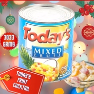 TODAYS FRUIT COCKTAIL 3033G X 1