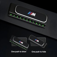 [Ready Stock] BMW M Temporary Number Plate with Phone Number Display Car Temporary Parking Card Car 