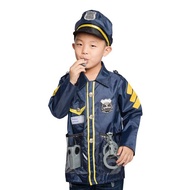 SG Local Seller Police Officer Kids Costume Pretend Play Occupation