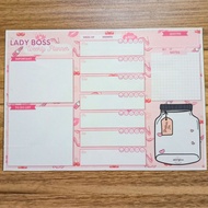 Magnetic Whiteboard Weekly Planner / To-Do List / Notes / Fridge Magnets Planner / Whiteboard Organi