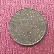 Koin Netherlands 5 Euro Cent Beatrix TP350