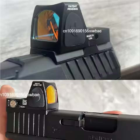 Tactical Red Dot Sight RMcc Mos G43X G19 G*ock 19 43X Mos Compact Pistol 3.25 Moa Reflex Scope IWB 2