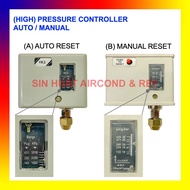 High Pressure Controller Auto Reset Manual Reset 0.6 to 3.0MPa / HVAC High Pressure Control 85 to 43