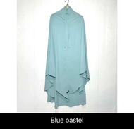 Jilbab French Khimar Jumbo Bandana V Shape Lancip bahan Crinkle Airflow Premium GAZALA HIJAB