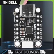 MCP2221A MCP2221A Breakout ADC I2C USB To GPIO Adapter USB To GPIO Converter for Adafruit Stemma QT/