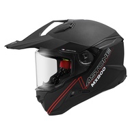 ASTONE MX800 Safety Helmet Plain Matte Black MX800B Off-Road Full-Face Quick-Release Visor Inner Sun