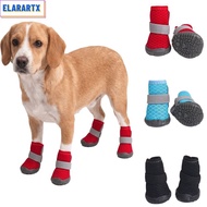 ELARARTX Dog Shoes, Anti-Dirt Non-slip Dog Boots, Mesh Breathable Wear-resistant Pet Shoes for Small