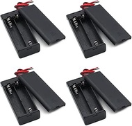 2 AAA Battery Holder with Switch ON Off Case Back Cover with Cord Wire Leads 2X 1.5V 3 Volt Batterie