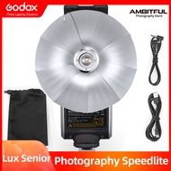 Godox GN14 Lux Senior Retro Camera Flash Light 7 Levels Speedlite Universal for Canon Sony Nikon Fuj