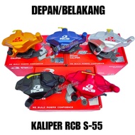 OBRAL STOK CALIPER KALIPER RCB BELAKANG / DEPAN RCB S55 SONIC CB150 CBR 150 R VIXION NEW R15 JUPITER