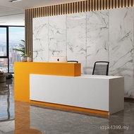 Fashion Baking Clothing Store Service Desk Desk Cash Register Front Simple Desk Paint Reception l Ba