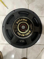 Crown PRO-SW-1540M 15 inch 400 Watts Subwoofer Speaker