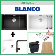 [Bundle Promo] Blanco Etagon 700-U Single Bowl Undermount Kitchen Sink with Linus Sink Tap