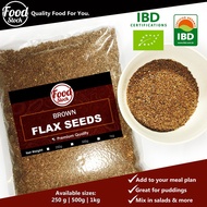 Brown Flax Seeds Organic (250g, 500g, 1kg)