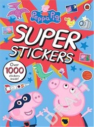 143.Peppa Pig Super Stickers Activity Book－over 1000 stickers inside! (貼紙書)