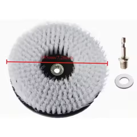 Electric Cleaning Brush Height Car Tire Floor Wall Tile Antique Brick Back Bill of Lading Kitchen Ba